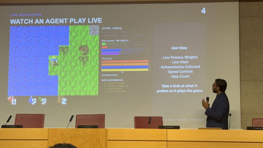 RIDGE: State-Conditioned Reward Blending for Behavioral Coverage in Deep RL Game Agents — presented at IEEE CoG 2026 in Madrid